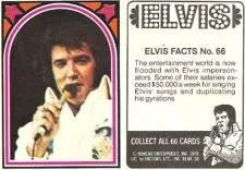 Vista 4 de 1978 Elvis Presley - Paquete de cartas coleccionables sin abrir