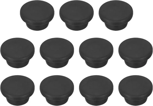 Vista 74 de MECCANIXITY - Tapones de silicona en forma de T (26mm, 1 pulgada de diámetro), color negro