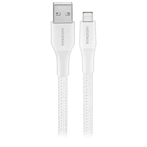 Vista 11 de Insignia Cable Lightning a USB-C de carga y sincronización de 10' - Gris Luna - Modelo: NS-MLC1021MG gris (Moon gray)
