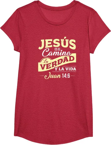 Vista 42 de Camisas de la Biblia de Jesus para los Cristianos Camiseta Española Negro