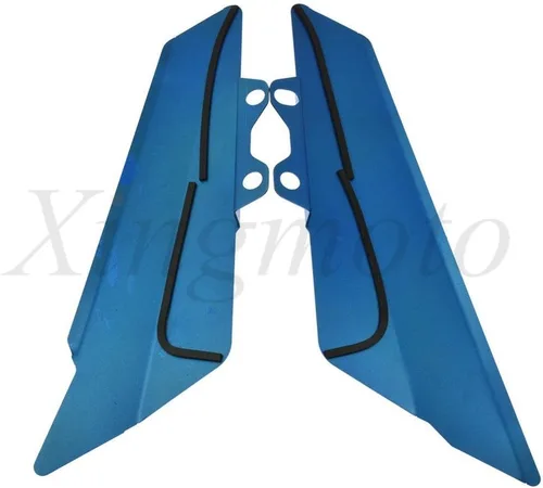 Vista 6 de NBX- Panel lateral izquierdo derecho para Kawasaki Z900 2017 Aluminio Azul