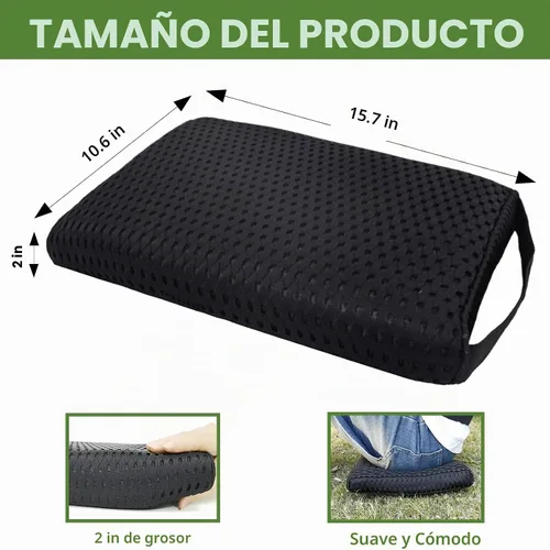 Vista 6 de Esme L&H Stadium Seat Cushions, 3D Mesh Fabric Bleacher Cushion, Portable Stadium Seat Cushion for Bleachers