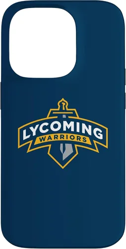 Vista 17 de Lycoming Warriors Sword & Shield Logo Lycoming College Case for iPhone 16
