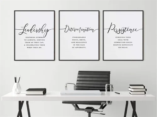 Vista 7 de Arte de pared para decoración del hogar, 3 piezas, póster de oración de serenidad, impresiones de recuperación de adicciones, pintura en lienzo