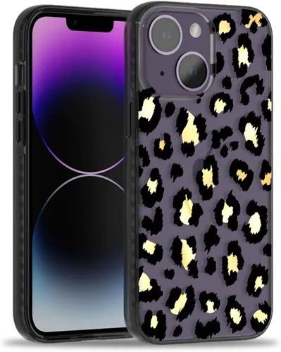 Vista 10 de SCORPIFY Funda para iPhone 14 Pro Max con diseño iridiscente de mariposa azul, bonita funda transparente para mujeres y niñas