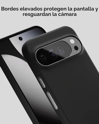 Vista 5 de Mous - Funda para Google Pixel 10 Pro XL, compatible con MagSafe y Pixelsnap, color negro superfino