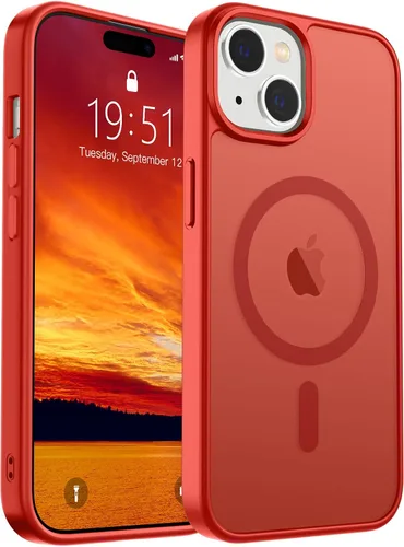 Vista 168 de SUPFINE Funda magnética para iPhone SE 2022 (3ª)/2020 (2ª), iPhone 8 (compatible con MagSafe) (protección contra caídas de grado militar), funda
