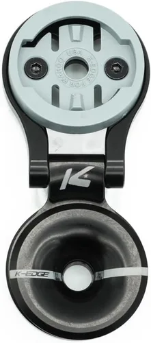 Vista 2 de K-Edge Soporte para computadora Race Stem + Tapa superior Garmin Negro vástagos y piezas de bicicleta