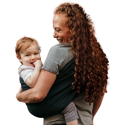 Vista 22 de Transportador de bebé con eslinga anillo soporte para cadera para bebés y niños pequeños, Autumn Carrier for Newborns Infants Toddlers, Adjustable