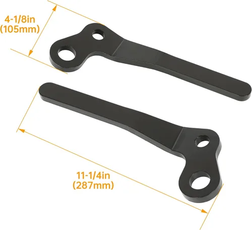 Vista 3 de KUAFU Kit de palanca izquierda y derecha compatible con Bobcat 630 631 632 641 642 643 645 653 751 753 763 773 7753 S130 S220 S250 S300 repuesto