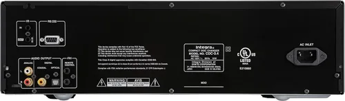 Vista 2 de Onkyo Integra Premium Cambiador de CD de 6 discos tipo carrusel en negro (CDC-3.4)