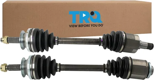 Vista 27 de TRQ Front Left and Right CV Axle Assembly Set 2 Piece