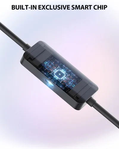 Vista 7 de Amavasion Cable de enlace de 16 pies compatible con OculusMeta Quest 2Pico 4 accesorios, con puerto de carga separado para fuente de alimentación