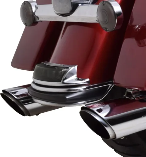 Vista 7 de TCT-MOTORPARTS Lente ahumada de luz trasera para Harley FLSTC Heritage Softail Classic