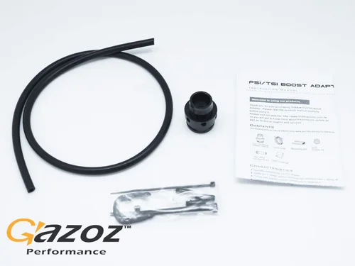 Vista 6 de Turbo Boost - Kit de montaje de medidor compatible con Volkswagen VW Golf MK5 MK6 GTI, Audi A4 B7, SEAT Skoda EA113 EA888 GEN2 Motor Boost Fitting