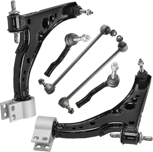 Vista 167 de Detroit Axle - Kit de brazos de control delantero para Chevy Silverado 1500 GMC Sierra 1500 GMC Sierra 1500 Avalanche Yukon Tahoe Escalade ESV EXT