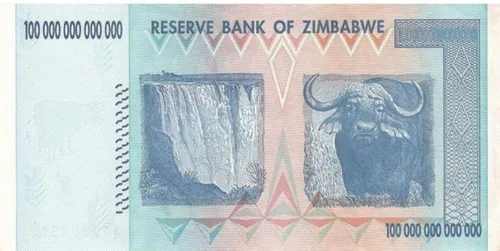 Vista 2 de 2008 No Mint Mark 100 billones de dólares Billete de banco Dólar Vendedor Multa