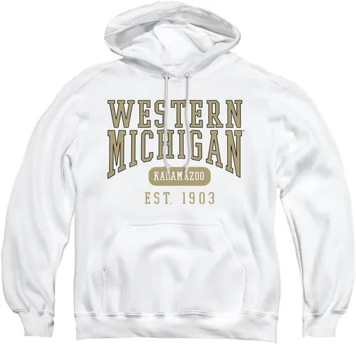 Vista 134 de LOGOVISION Colección de sudaderas con capucha unisex con diseño oficial de Collegiate Est. Date para hombres y mujeres