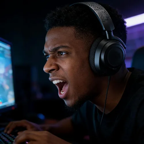 Vista 4 de Defean Almohadillas para Steelseries Arctis Nova Pro Wireless/Nova Elite Tela transpirable negra