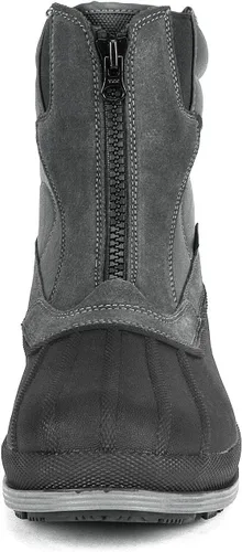 Vista 4 de NORTIV 8 - Botas de nieve para hombre con aislamiento impermeable para invierno