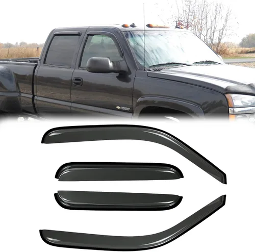 Vista 14 de 4 protectores de lluvia originales para Chevy 2007-2014 Tahoe 94514