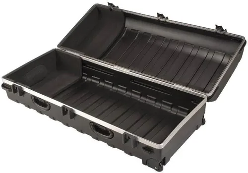 Vista 13 de SKB Staff ATA Hard Shell Plastic Golf Travel Case for Cart Bags with 2 Wheels - Heavy-Duty Rolling Club and Driver Carrier for Airline Transport