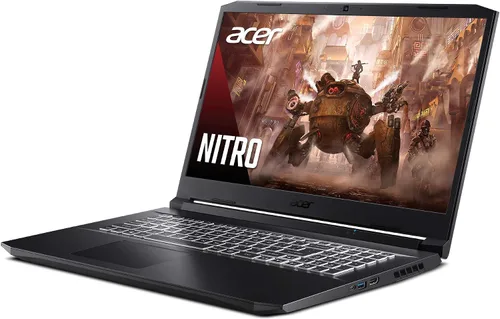 Vista 11 de acer Nitro 5 AN517-41-R3NX - Laptop para juegos, CPU AMD Ryzen 7 5800H
