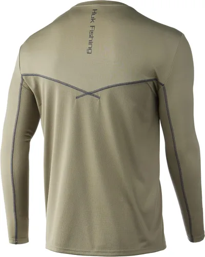 Vista 14 de HUK Icon X Camiseta de pesca de manga larga con protección solar para hombre