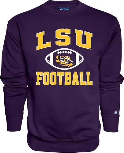 Vista 6 de Blue 84 NCAA sudadera de cuello redondo para hombre, color del equipo de fútbol