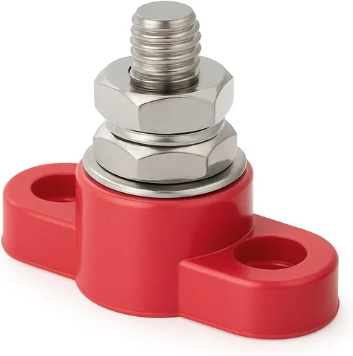Vista 8 de MGI SpeedWare Poste de Conexión de Energía con Perno de 1/4" para Conexiones de Accesorios de Baterías Automotrices y Marinas de 12V 24V, 160 AMP