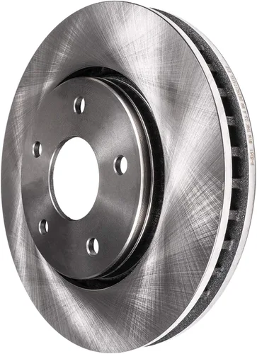 Vista 307 de Detroit Axle - Rotores de freno delantero para 04-13 Mazda 3 Rotores de frenos de disco 06-15 Mazda 5 Reemplazo: Rotor regular delantero de 11.81