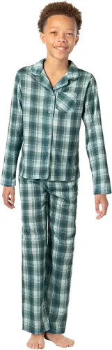 Vista 3 de PajamaGram Pijamas para niños - Pijamas con botones para niños