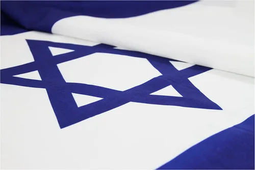 Vista 3 de Bandera de Israel 3x5ft Poly