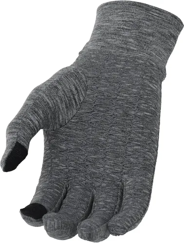 Vista 3 de New Balance - Guantes abrigadores para hombre y mujer, anti-deslizables, para correr, táctiles y livianos, para clima frío
