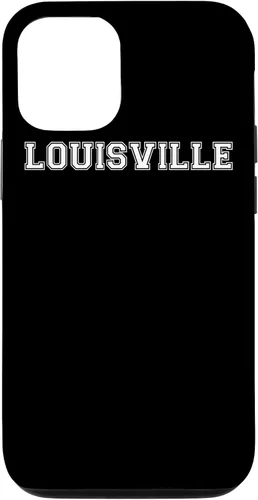 Vista 26 de iPhone 16 College University style Louisville Kentucky Sports Fan Case