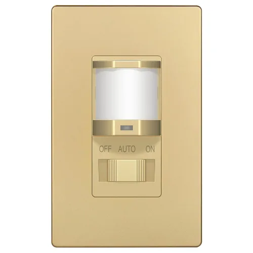 Vista 10 de TOPGREENER Interruptor de luz con sensor de movimiento PIR de ocupación/vacante, función de aprendizaje, no neutro no requiere tierra, 200 W