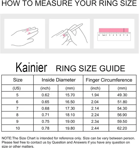 Vista 4 de Kainier Anillos de ansiedad chapados en oro de 14 quilates piedras de circonita cúbica anillos giratorios para mujeres y hombres anillos