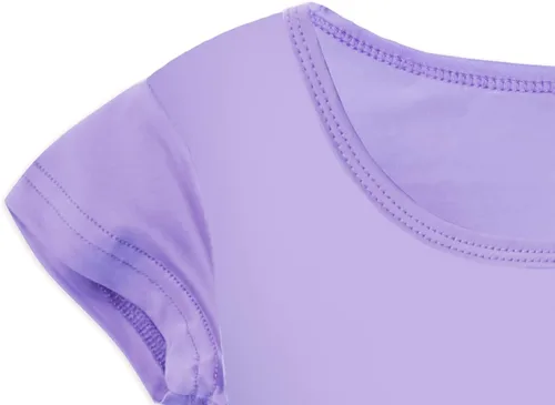 Vista 2 de AOVCLKID Pijama de princesa para niñas pequeñas, camisón estampado para dormir