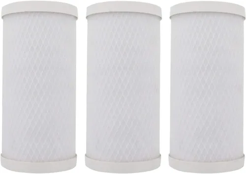 Vista 10 de Tier1 Filtro de agua de 0.5 micrones, 10 x 4.5 Cartucho de repuesto para filtro de bloque de carbono para toda la casa Reemplazo para filtro