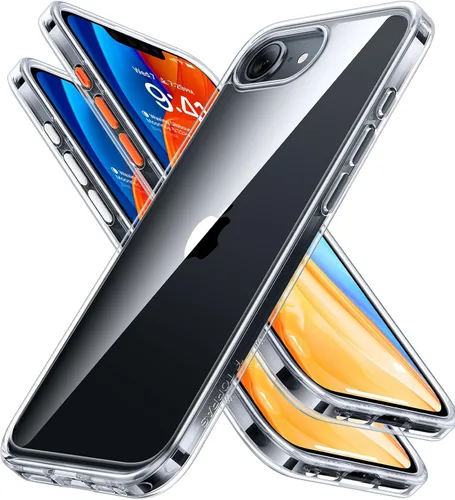 Vista 14 de TORRAS Funda a prueba de golpes para iPhone 13/iPhone 14, grado militar, probada en caídas, parte trasera dura protectora delgada para iPhone 13