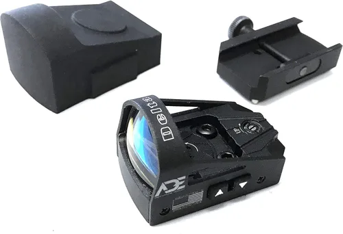 Vista 5 de Ade Advanced Optics RD3-012-G Green Dot Micro Mini Mira Reflex para Glock MOS 17 19 34 35 40 41 Pistola