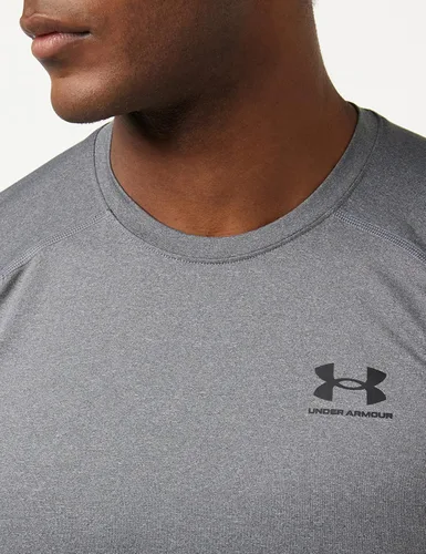 Vista 4 de Under Armour HeatGear - Camiseta de compresión de manga corta para hombre
