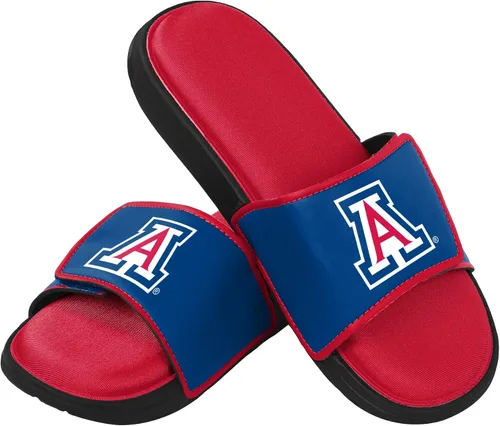 Vista 279 de FOCO Sandalias deportivas de espuma para ducha con logotipo de equipo universitario de la NCAA para hombre