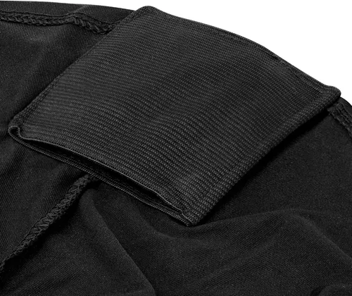 Vista 4 de Lann's Linens Mantel redondo de elastano de 5 pies (60 pulgadas), funda elástica y ajustable, color negro