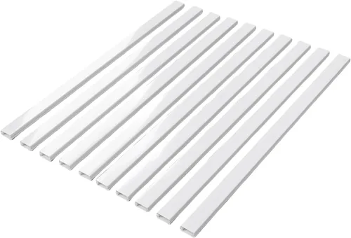 Vista 3 de Fafeicy Kit de cubiertas de cable de pared, kit de ocultación de cables pintable, solución protectora de gestión de cables para oficina en casa