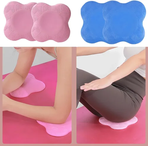 Vista 2 de Yogas Rodillamiento Almohadilla Protectora Antideslizante Yogas Almohadillas de Espuma Deportiva Cojín de Equilibrio Suave Almohadilla Plana Duradera