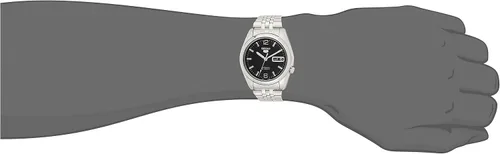 Vista 5 de SEIKO Reloj automático de acero inoxidable SNK393K para hombre, Reloj analógico, reloj automático
