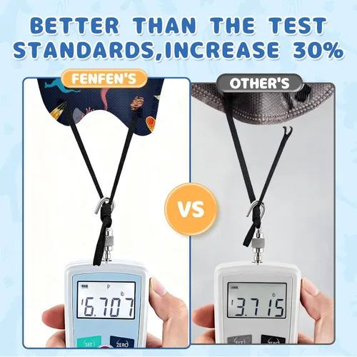 Vista 5 de FENFEN Mascarilla Facial KN95 Desechable para Niños - Mascarillas KN 95 para Niños Tamaño Pequeño Transpirable para Niños Mascarilla KN95 Mascaras