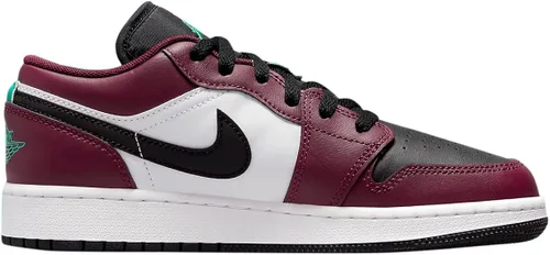 Vista 2 de Big Kid's Jordan 1 Low SE Barcelona Cyber TealCyber Teal-White (DM0589 400)