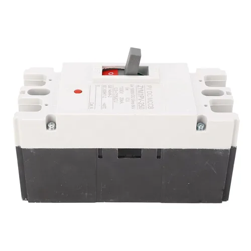 Vista 2 de Interruptor de batería solar, 1000 V de alta ruptura CC resistente a la intemperie disyuntor de caja moldeada 200A 2P cortocircuito de arco corto al